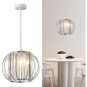 Harper Living Easy Fit Shade, Chrome Ceiling Light Shade 27cm Modern Lampshade Harper Living Easy Fit Shade, Chrome Ceiling Light Shade 27cm Modern Lampshade