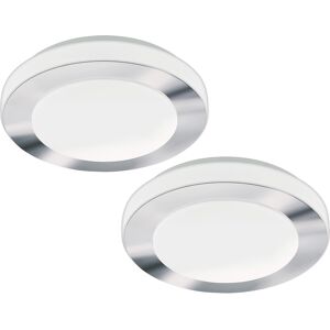 Loops 2 Pack Wall Ceiling Light - White Chrome Shade - LED 11W - Ceiling Light Loops 2 Pack Wall Ceiling Light - White Chrome Shade - LED 11W - Ceiling Light