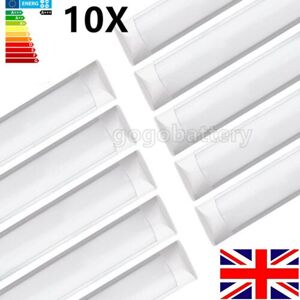 Kartols 10x 90cm Led Tube Light Batten Linear Slim Light Workshop Garage Lamp 30w 4500k Kartols 10x 90cm Led Tube Light Batten Linear Slim Light Workshop Garage Lamp 30w 4500k