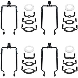 Sodial 4pcs 7inch Lamp Shade Harp Holder Adjustable Lamp Harp Kit E14,E26,E271700 Sodial 4pcs 7inch Lamp Shade Harp Holder Adjustable Lamp Harp Kit E14,E26,E271700