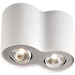 Litecraft Downlight Tiltable Spotlight Ceiling 2 Light Fitting - White Clearance Litecraft Downlight Tiltable Spotlight Ceiling 2 Light Fitting - White Clearance