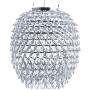 Beliani Silver Crystal Pendant Ceiling Lamp - Ceiling Lamp Beliani Silver Crystal Pendant Ceiling Lamp - Ceiling Lamp