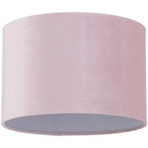 Litecraft Light Shade 30 Cm Easy Fit Velvet Lampshade - Blush Pink Clearance Litecraft Light Shade 30 Cm Easy Fit Velvet Lampshade - Blush Pink Clearance