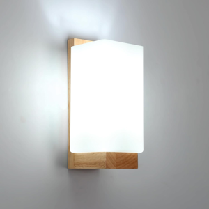 Does Not Apply Wooden Wall Lights Indoor, E27 Wooden Wall Lamp With Glass Lampshade, Hallway St Does Not Apply Wooden Wall Lights Indoor, E27 Wooden Wall Lamp With Glass Lampshade, Hallway St