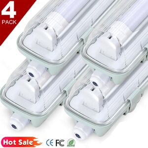 Kartols 4x 5ft Ip65 Led Strip Lights Batten Tube Light Office Shop Garage Ceiling Lamp Kartols 4x 5ft Ip65 Led Strip Lights Batten Tube Light Office Shop Garage Ceiling Lamp