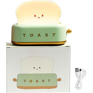 Children'S Led Night Light, Usb Rechargeable Toast Lamp, Silicone Children'S Bed Children'S Led Night Light, Usb Rechargeable Toast Lamp, Silicone Children'S Bed