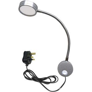 5w Uk Plug Reading Lamp, Flexible Gooseneck 5w Led Wall Mounted Bedside Light Wi 5w Uk Plug Reading Lamp, Flexible Gooseneck 5w Led Wall Mounted Bedside Light Wi
