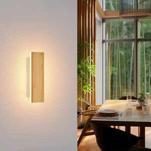 Led Wall Lamp Indoor Bamboo Wood Wall Light 3000k Hallway Lamp Bedroom Lamp, Liv Led Wall Lamp Indoor Bamboo Wood Wall Light 3000k Hallway Lamp Bedroom Lamp, Liv