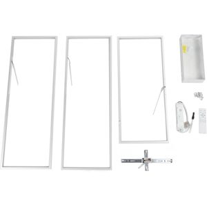 Modern Led Ceiling Light Dimmable 3 Layer Rectangular Flush Mount Lighting Modern Led Ceiling Light Dimmable 3 Layer Rectangular Flush Mount Lighting