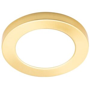 Litecraft Darly Flush Bathroom Ceiling Or Wall Light 6 Watt Led - Satin Brass Litecraft Darly Flush Bathroom Ceiling Or Wall Light 6 Watt Led - Satin Brass