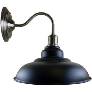 Does Not Apply Industrial Black Gooseneck Wall Light – Vintage Barn-Style Indoor Sconce With 32 Does Not Apply Industrial Black Gooseneck Wall Light – Vintage Barn-Style Indoor Sconce With 32