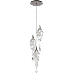 Litecraft Visconte Efendee Ceiling Pendant Cluster Crystal Effect 3 Light - Polish Chrome Litecraft Visconte Efendee Ceiling Pendant Cluster Crystal Effect 3 Light - Polish Chrome