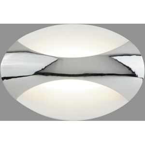 Searchlight LED Wall Light Chrome, Sand White Searchlight LED Wall Light Chrome, Sand White