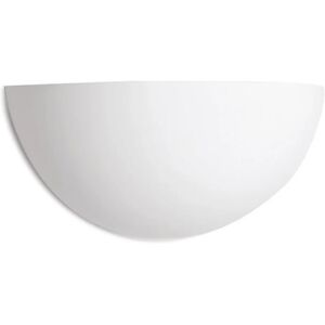 Wall Light White Florina Paintable Gypsum Integral Ildec008 Wall Light White Florina Paintable Gypsum Integral Ildec008