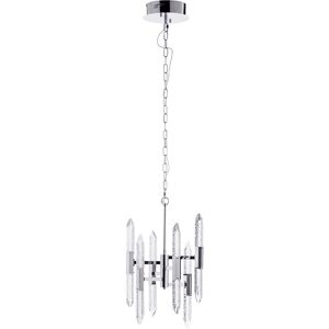 Litecraft Visconte Krypto-Lampada Ceiling Pendant Led 12 Light - Polished Chrome Litecraft Visconte Krypto-Lampada Ceiling Pendant Led 12 Light - Polished Chrome