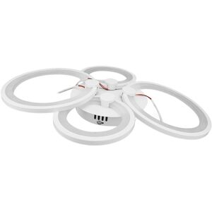 Modern Led Ceiling Light 4 Rings 3 Color Dimmable Acrylic Ceiling Light Fix Sg Modern Led Ceiling Light 4 Rings 3 Color Dimmable Acrylic Ceiling Light Fix Sg