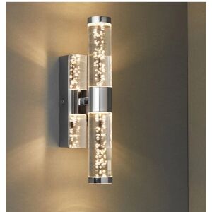 Netlighting Essence LED 2 Light Bathroom Wall - Chrome, Grey - Wall Light Netlighting Essence LED 2 Light Bathroom Wall - Chrome, Grey - Wall Light