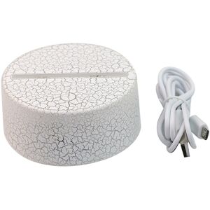 Sodial 2x(Crack Base Led Night Light Atmosphere Desk Lamp Sensing Base For Room3109 Sodial 2x(Crack Base Led Night Light Atmosphere Desk Lamp Sensing Base For Room3109