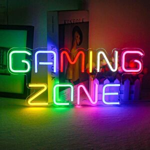 Ineonlife Gaming Zone Neon Sign Colorful Led Gaming Neon Light For Wall Decor L Ineonlife Gaming Zone Neon Sign Colorful Led Gaming Neon Light For Wall Decor L