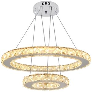 Long Life Lamp Company Modern Round Led 2 Ring Pendant Ceiling Light Home Diner Hotel Chandelier H3042 Long Life Lamp Company Modern Round Led 2 Ring Pendant Ceiling Light Home Diner Hotel Chandelier H3042