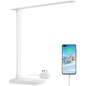 Lepro Led Desk Lamp, Desk Lamp With Power Adapter, 655lm, Desk Lamps Office With Lepro Led Desk Lamp, Desk Lamp With Power Adapter, 655lm, Desk Lamps Office With