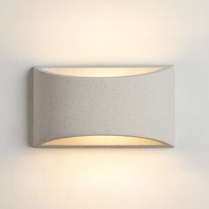 Harper Living Concrete Finish Plaster Wall Light Up/down Light Ceramic G9 Socket Harper Living Concrete Finish Plaster Wall Light Up/down Light Ceramic G9 Socket