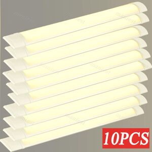 Kartols 10x 4ft 120cm Slim Led Wide Batten Tube Light Ceiling Strip Bar Light Warm White Kartols 10x 4ft 120cm Slim Led Wide Batten Tube Light Ceiling Strip Bar Light Warm White