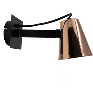 Ukew Adjustable Bedside Wall Light Fixture E14 Led Rocker Switch Copper Black Reading Ukew Adjustable Bedside Wall Light Fixture E14 Led Rocker Switch Copper Black Reading