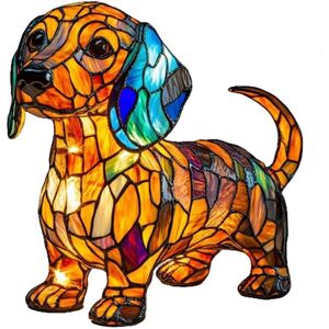 Sodial 2x(Table Lamps Chihuahua Night Light G1p1)6337 Sodial 2x(Table Lamps Chihuahua Night Light G1p1)6337