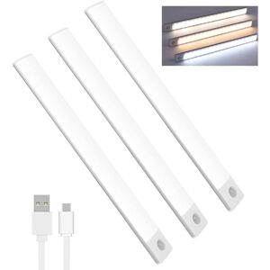 Lychico Motion Sensor Lights Indoor (30cm), 3 Pack 60 Led Under Cabinet Lights Lychico Motion Sensor Lights Indoor (30cm), 3 Pack 60 Led Under Cabinet Lights