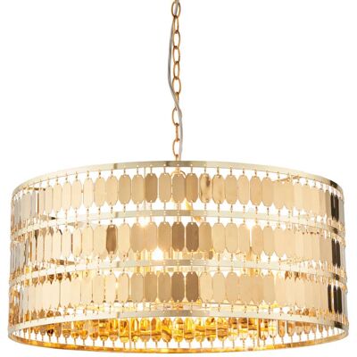 Netlighting Eldora 5 Light Gold Ceiling Pendant - Ceiling Light Netlighting Eldora 5 Light Gold Ceiling Pendant - Ceiling Light