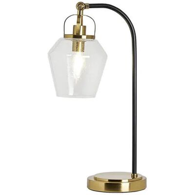 Bhs Saskia Bubble Glass Arc Satin Brass Table Lamp Bhs Saskia Bubble Glass Arc Satin Brass Table Lamp