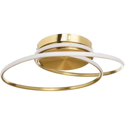 Bhs Pei Rings Led Flush Satin Brass Ceiling Light Bhs Pei Rings Led Flush Satin Brass Ceiling Light