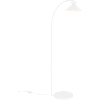 Nordlux Dial Floor Lamp White - Nordic Modern Uplight - 150cm Nordlux Dial Floor Lamp White - Nordic Modern Uplight - 150cm