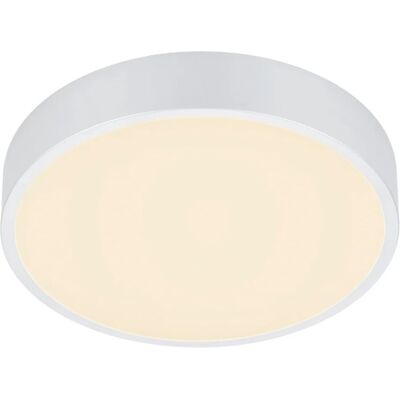 Trio Lighting Waco Modern 28W LED Semi Flush Light White Matt - LED Ceiling Light Trio Lighting Waco Modern 28W LED Semi Flush Light White Matt - LED Ceiling Light