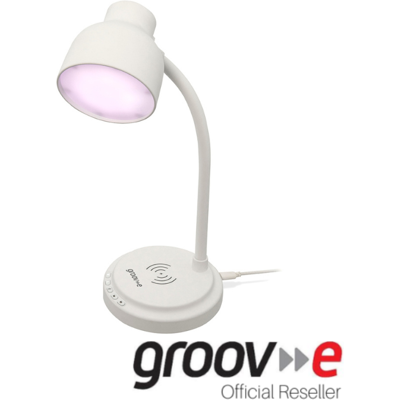 Groov-e - Astra Led Lamp - LED Modes - Wireless Charge - Lamp Groov-e - Astra Led Lamp - LED Modes - Wireless Charge - Lamp