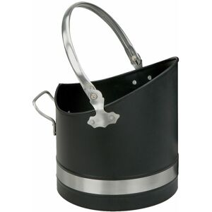 Black Country Metal Works New Black And Petwer Warwickshire Fireside Log Bucket Or Coal Holder Black Country Metal Works New Black And Petwer Warwickshire Fireside Log Bucket Or Coal Holder