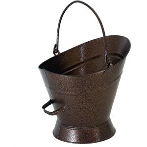 Black Country Metal Works 33cm Diameter Copper Bronze \"Waterloo\" Fireside Log Bucket Or Coal Scuttle Black Country Metal Works 33cm Diameter Copper Bronze \"Waterloo\" Fireside Log Bucket Or Coal Scuttle