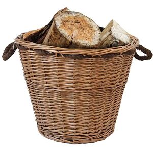 Stoves Slemcka Traditional Natural Wicker Log Basket Round Fireplace Firewood Storage Stoves Slemcka Traditional Natural Wicker Log Basket Round Fireplace Firewood Storage