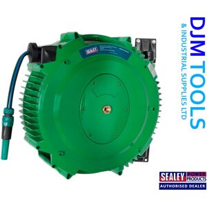Sealey Rgh18 Retractable Water Hose Reel 18mtr 12mm Id Pvc Hose Sealey Rgh18 Retractable Water Hose Reel 18mtr 12mm Id Pvc Hose