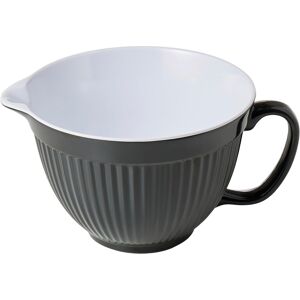 Zeal G208t Two Tone Mixing Bowl/batter Jug 20cm-Dark Grey, Melamine Zeal G208t Two Tone Mixing Bowl/batter Jug 20cm-Dark Grey, Melamine