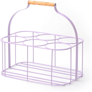 Does Not Apply Colour Wire Metal Wine Beer Milk Beverage 6 Bottle Carrier Holder Caddy With Han Does Not Apply Colour Wire Metal Wine Beer Milk Beverage 6 Bottle Carrier Holder Caddy With Han