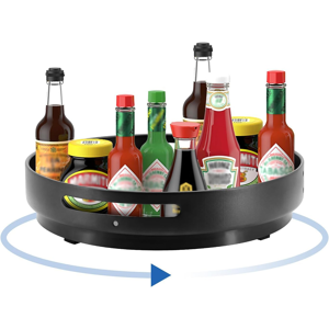 Does Not Apply Lazy Susan Turntable Cupboard Organiser, 25cm Metal Rotating Spice Rack Organise Does Not Apply Lazy Susan Turntable Cupboard Organiser, 25cm Metal Rotating Spice Rack Organise