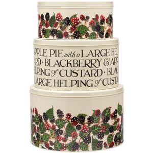 Emma Bridgewater Cake Tins Blackberry New Design Round Set Of 3 Nesting Emma Bridgewater Cake Tins Blackberry New Design Round Set Of 3 Nesting