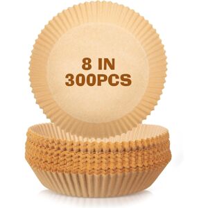 300 Pcs Air Fryer Disposable Paper Liner, Non-Stick Air Fryer Liners, Round Parc 300 Pcs Air Fryer Disposable Paper Liner, Non-Stick Air Fryer Liners, Round Parc