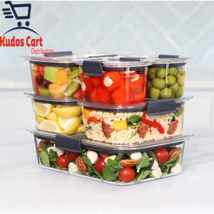Does Not Apply Sistema Brilliance Food Storage 14pc Set Lids Leak-Proof Meal Prep Salad Plastic Does Not Apply Sistema Brilliance Food Storage 14pc Set Lids Leak-Proof Meal Prep Salad Plastic