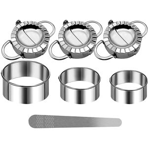 Sodial 3x(Ravioli Shaper Stainless Steel Dumpling Ravioli Shaper Set For Making7887 Sodial 3x(Ravioli Shaper Stainless Steel Dumpling Ravioli Shaper Set For Making7887