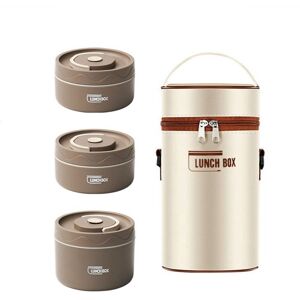 Sodial 3x(Food Warm Lunch Container,Stainless Steel Thermal Lunch Container8018 Sodial 3x(Food Warm Lunch Container,Stainless Steel Thermal Lunch Container8018