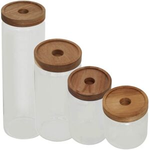 Premier Housewares Pack Of 4 Freska Clear Glass Kitchen Pasta Rice Biscuit Storage Canisters Jars Premier Housewares Pack Of 4 Freska Clear Glass Kitchen Pasta Rice Biscuit Storage Canisters Jars
