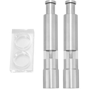 Sodial 4x(Salt And Pepper Grinder Set Of 2, Pepper Mill Stainless Steel Salt7219 Sodial 4x(Salt And Pepper Grinder Set Of 2, Pepper Mill Stainless Steel Salt7219